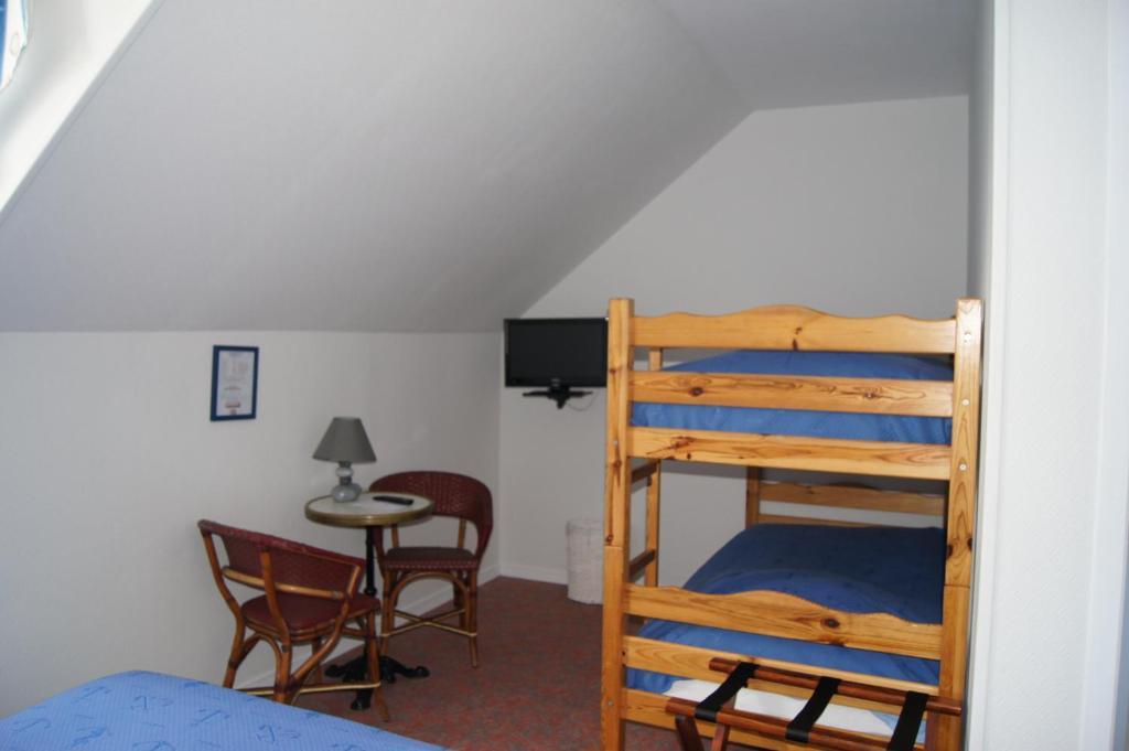Aux Trois Jean Hotel Le Crotoy Ruang foto